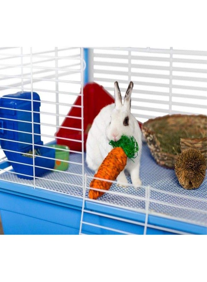 PH Prevue Hendryx Prevue Pet Products Grassy Nibblers Carrot Small Animal Chew Toy - Image 2